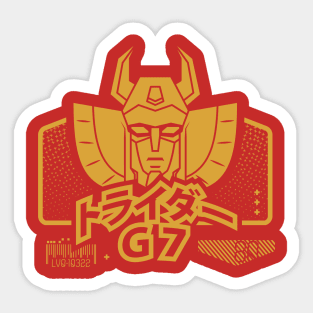 LvlOne Anime Robo - Trider G7 Sticker